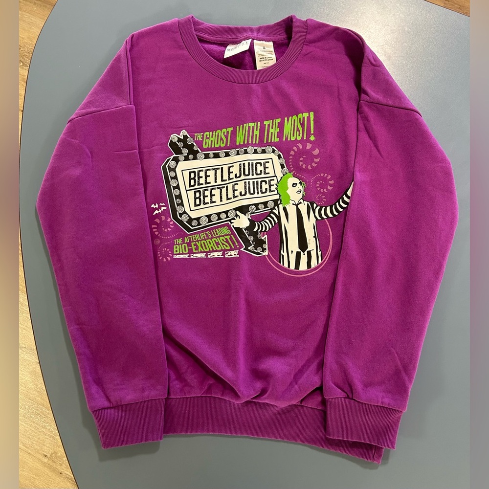Beetlejuice crewneck sweater